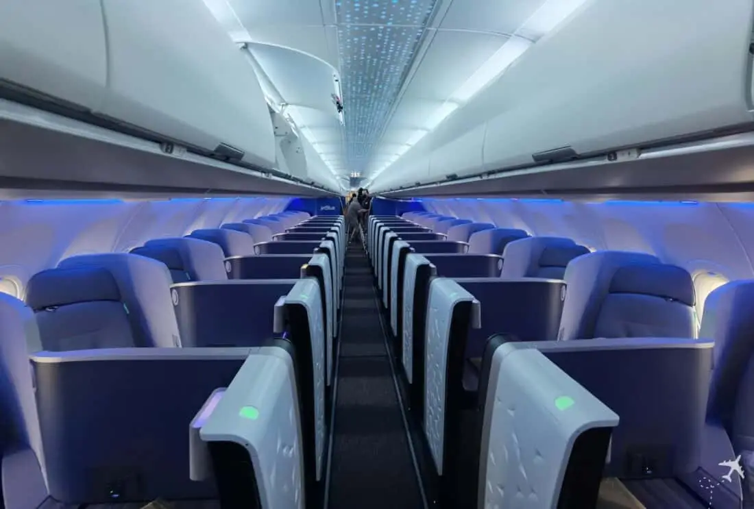 Jeblue Business A321LR Kabine