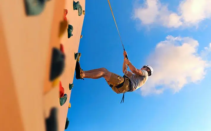radiance cruise rock climbing