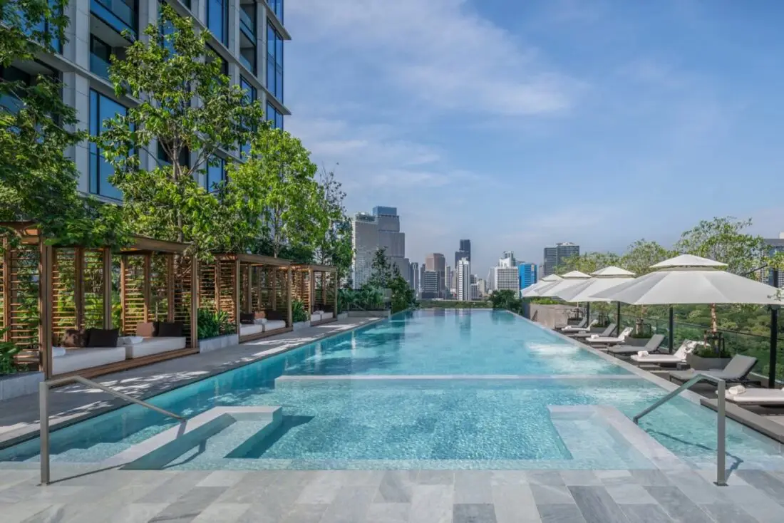 Ritz Carlton Bangkok pool day 13594 Classic Hor