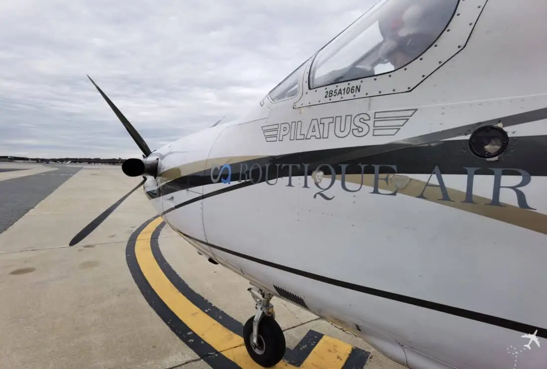 Boutique Air Flugzeug 2