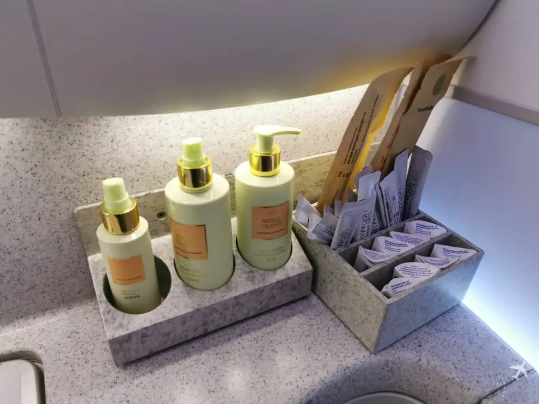 Bewertung BR Biz TPE MUC Amenities Klo
