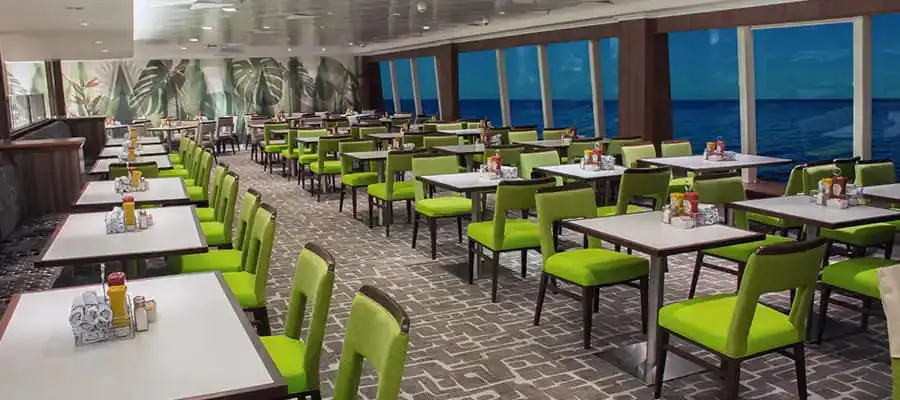 Norwegian Jewel Garden Cafe Buffet Restaurant