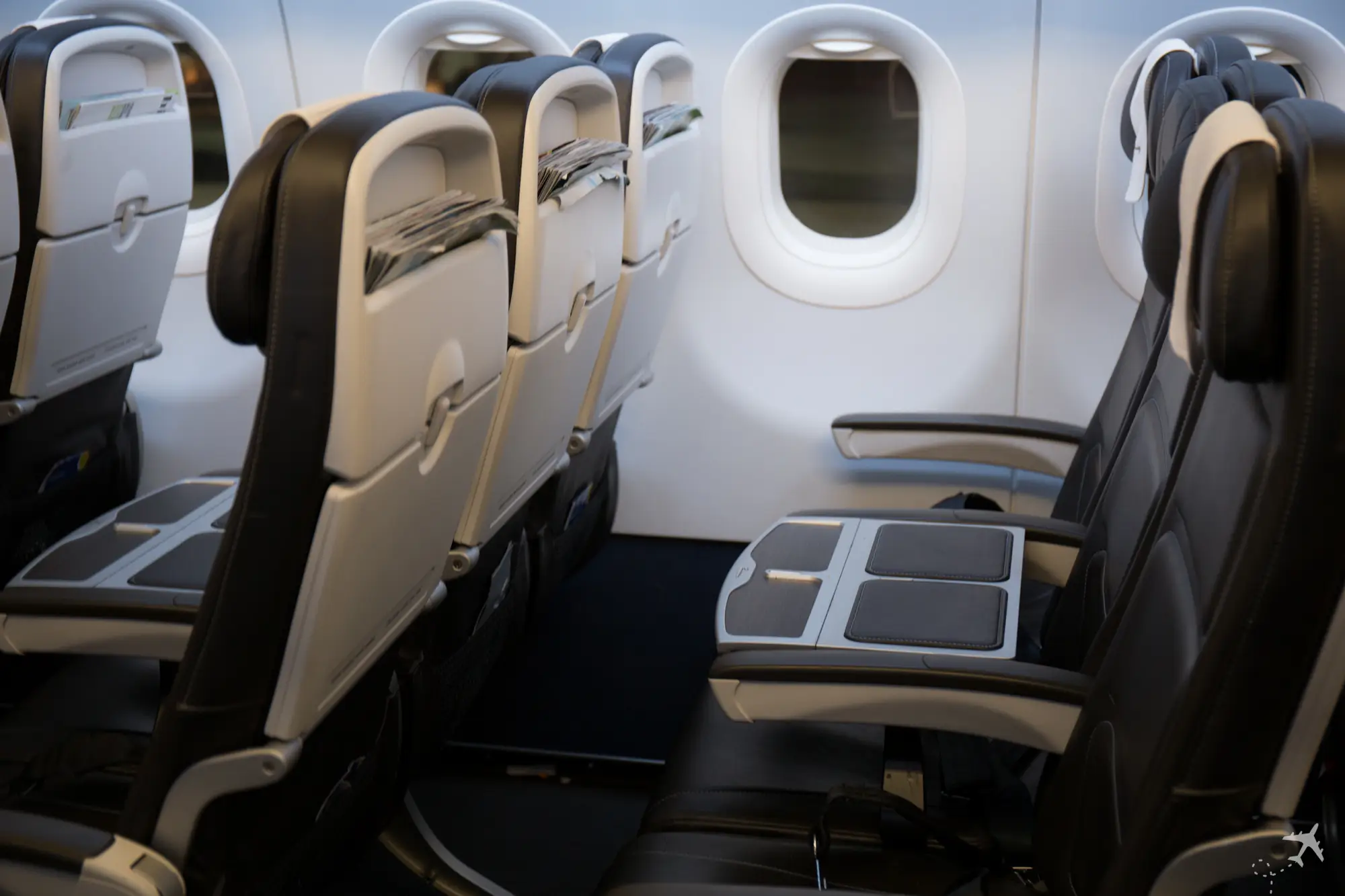 British Airways Club Europe Sitzreihe