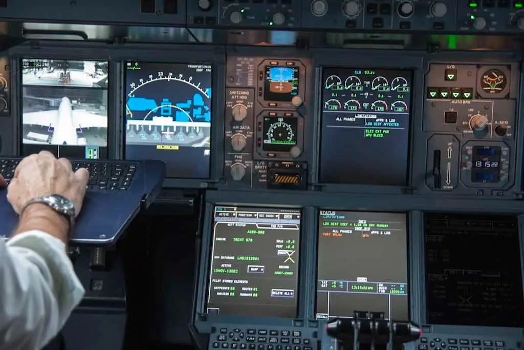 Cockpit Airbus A380