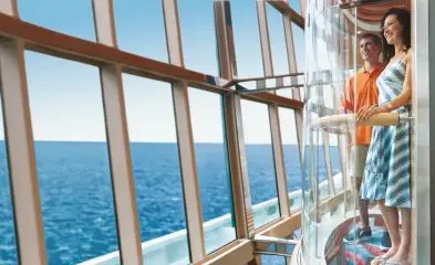 Radiance of the seas windows