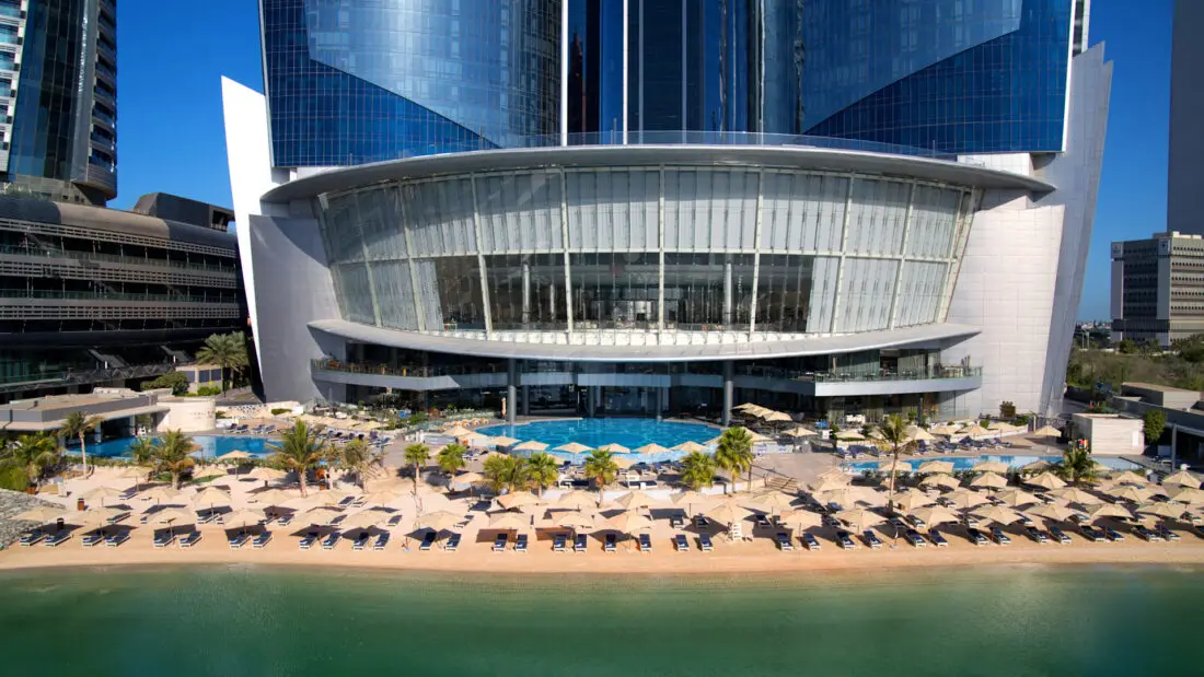 Conrad Abu Dhabi Etihad Towers Beach Aerial 03 webp