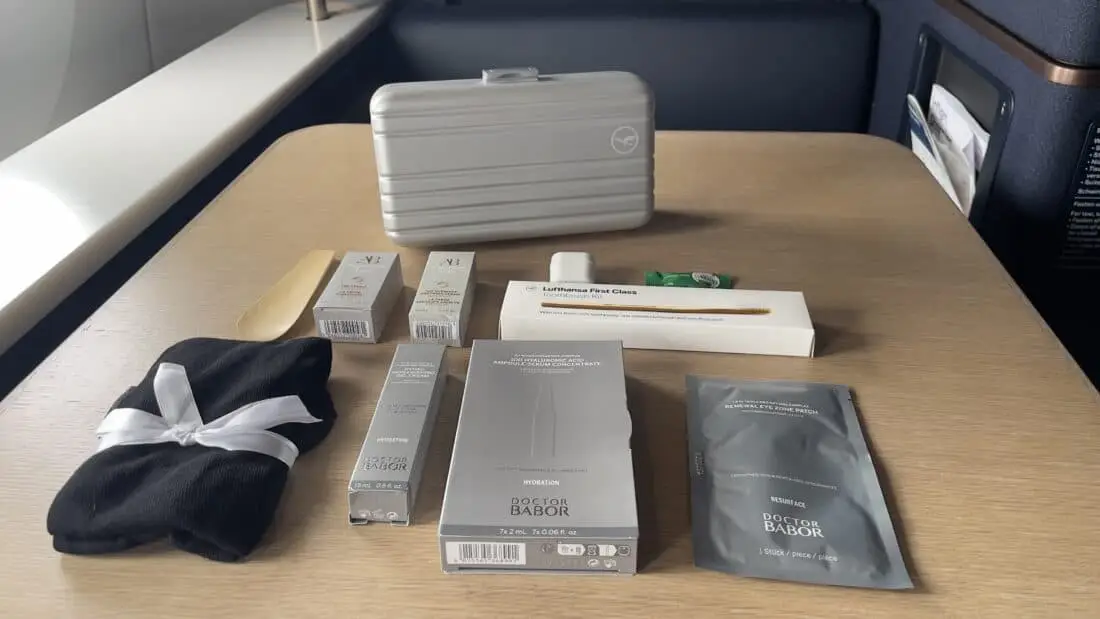 Amenity kit Inhalt Allegris First
