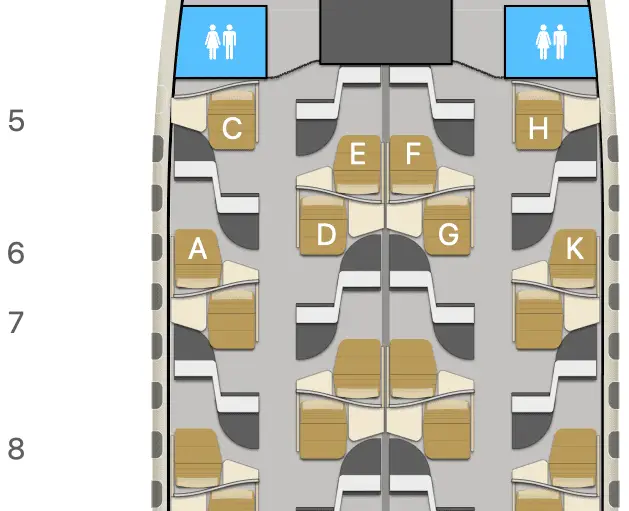 EY 789 Business Class Aerolopa