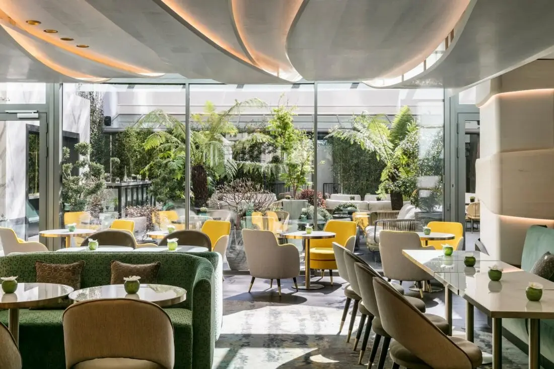 Hotel du Collectionneur Paris restaurant