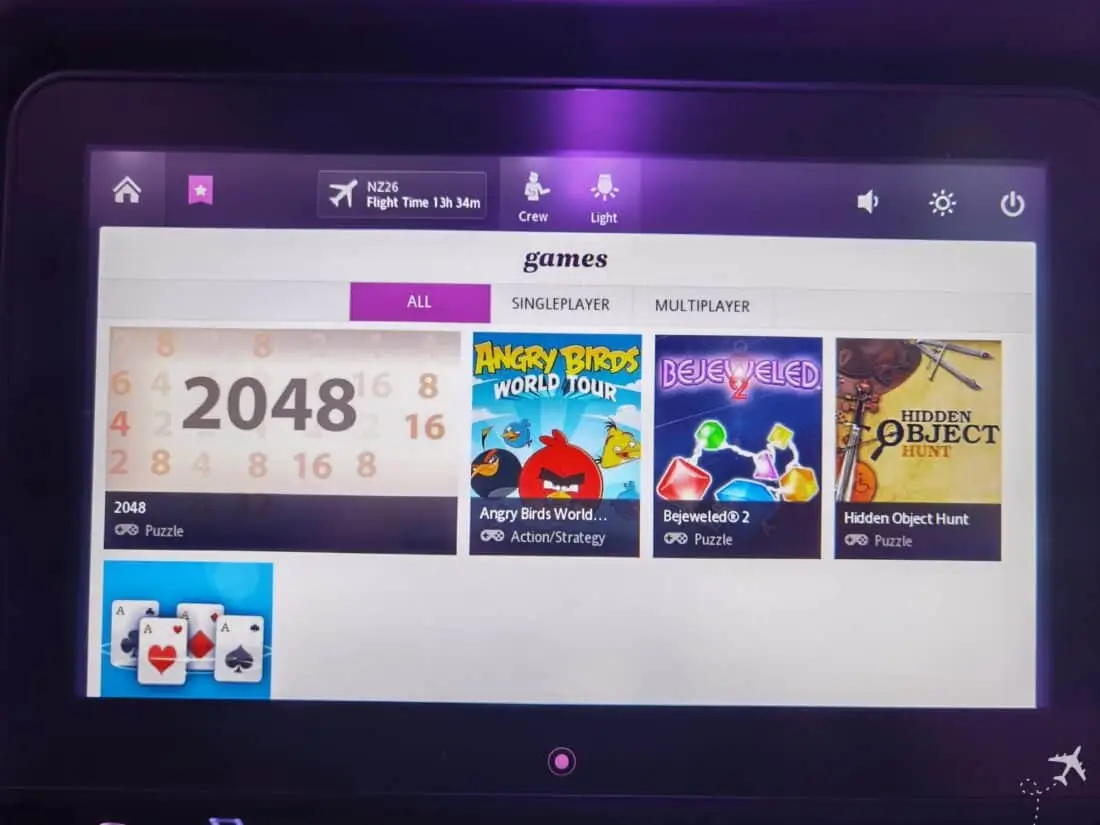 Air NZ Prem Eco Spiele