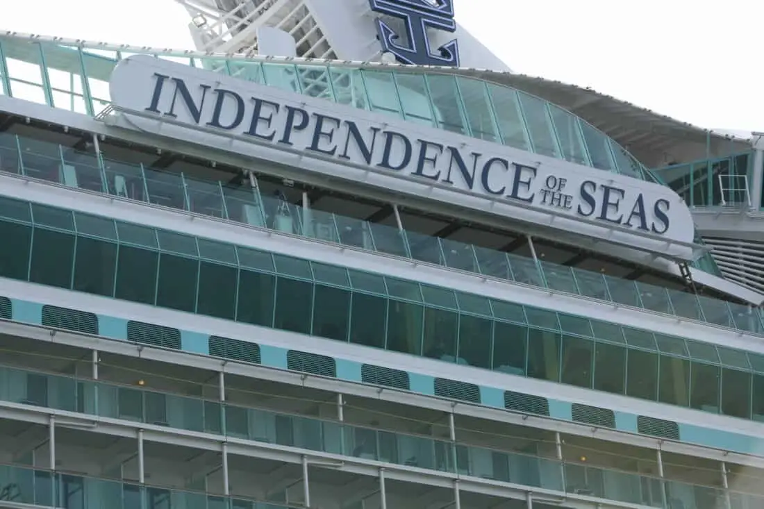 Independence of the seas sign