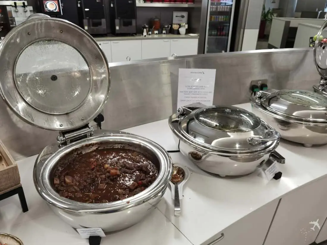 Admirals Club LHR Buffet