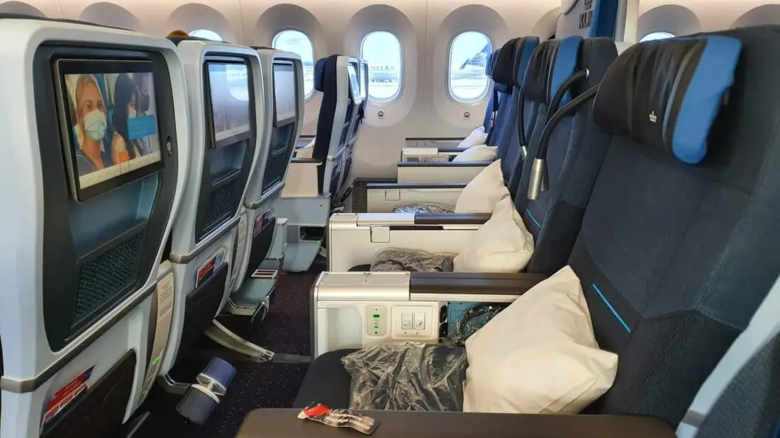 klm premium reihe entlang
