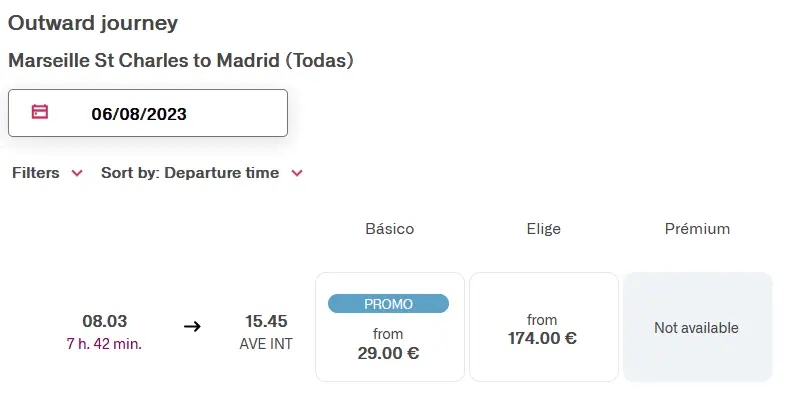 renfe marseille madrid