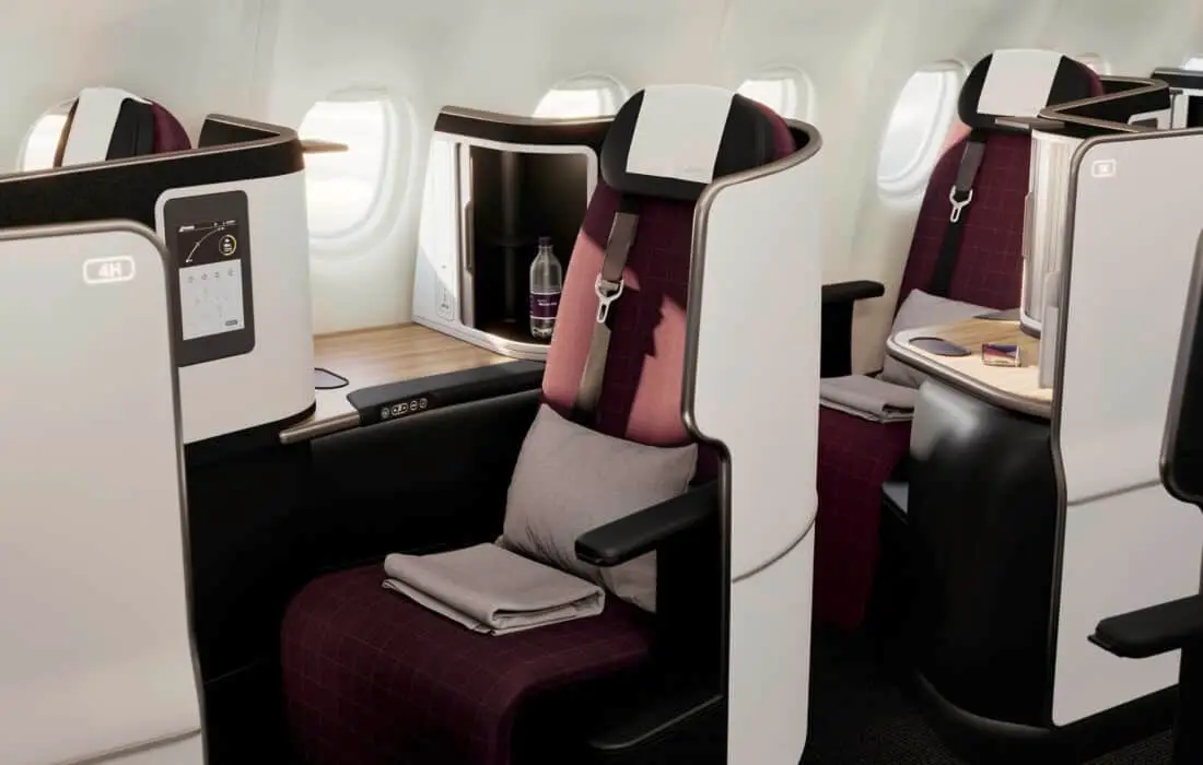 Neue Swiss Business A330 Fenstersitz