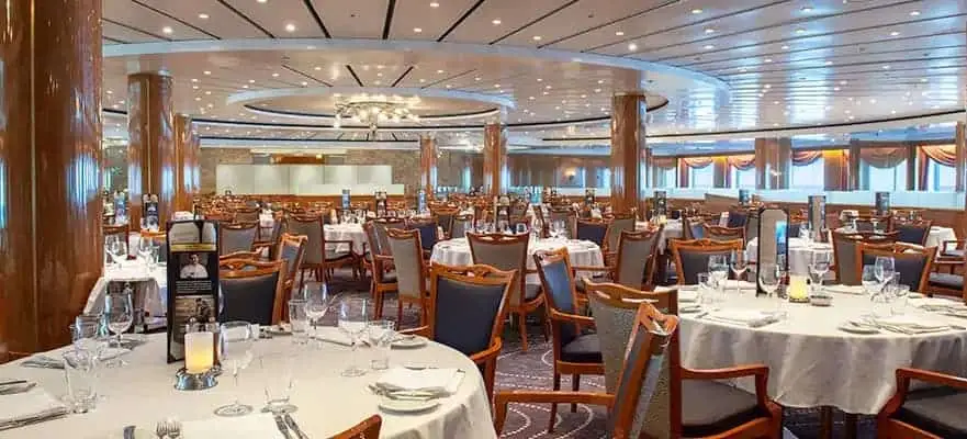 Norwegian Sun Restaurant Inside