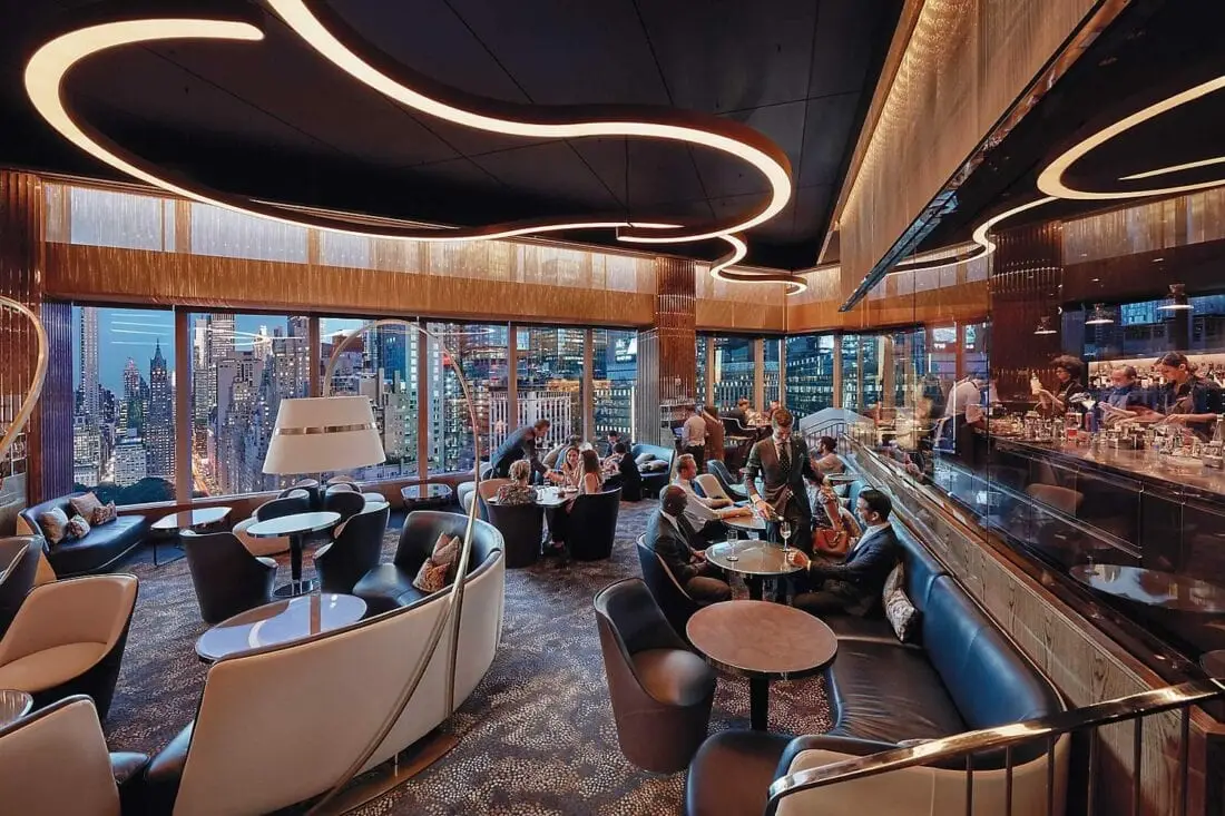 mandarin oriental new york fine dining lounge