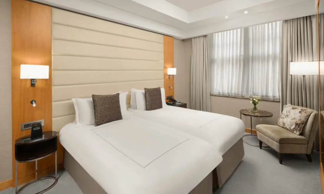 Conrad London St. James twin executive room 1
