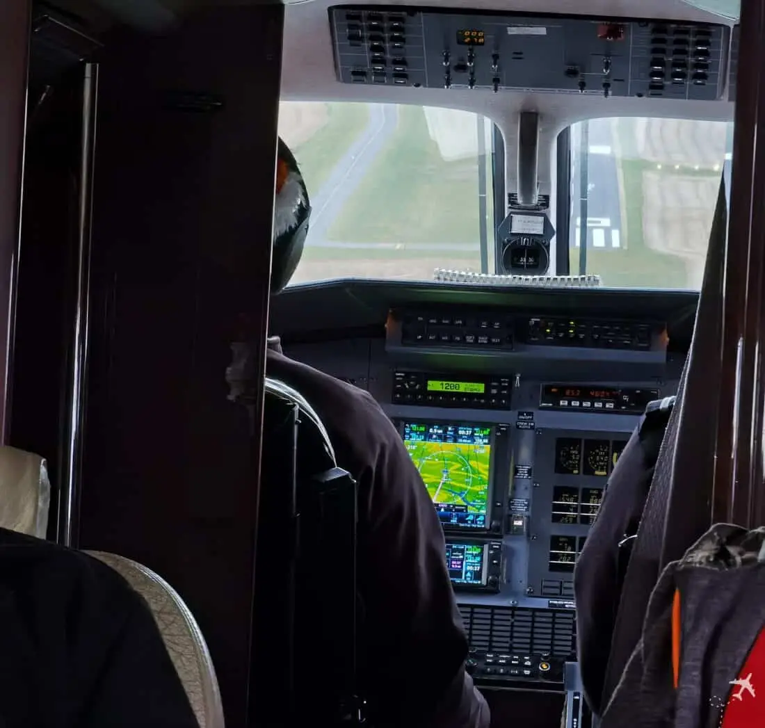 Boutique Air Landeanflug Altoona