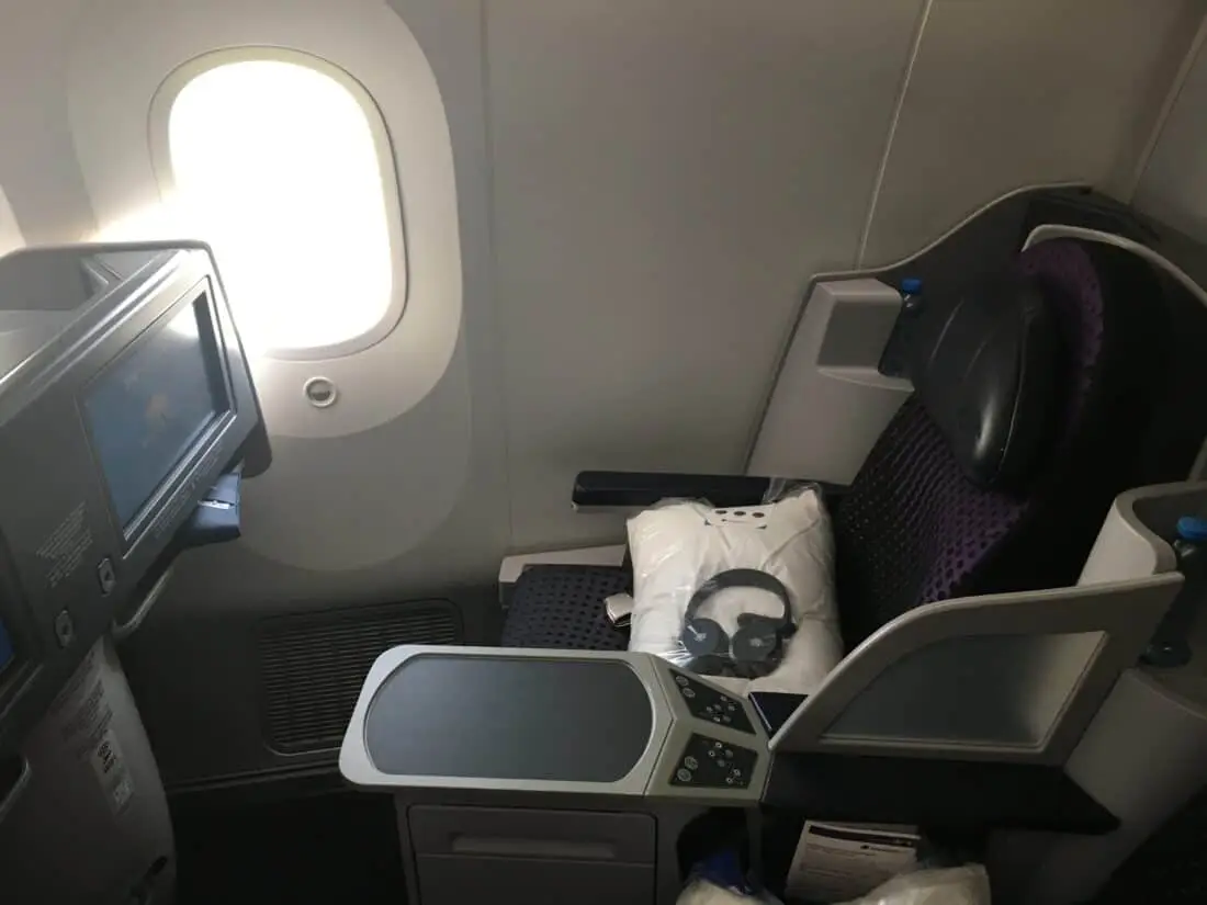 AeroMexico Business Class 788 Sitz II