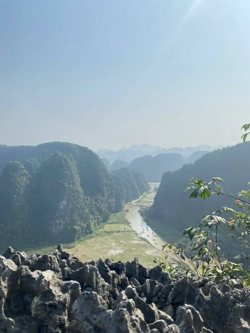 Ninh Binh Ausblick