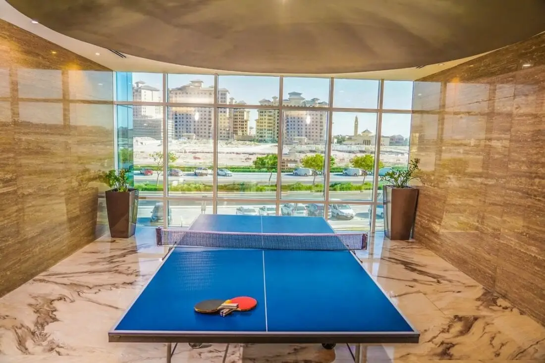 vintage grand hotel ping pong