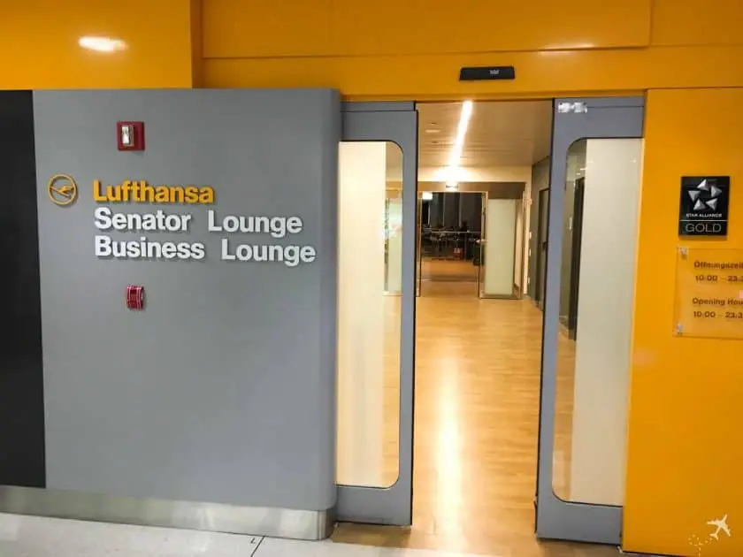 Lufthansa Lounge New York JFK Eingang