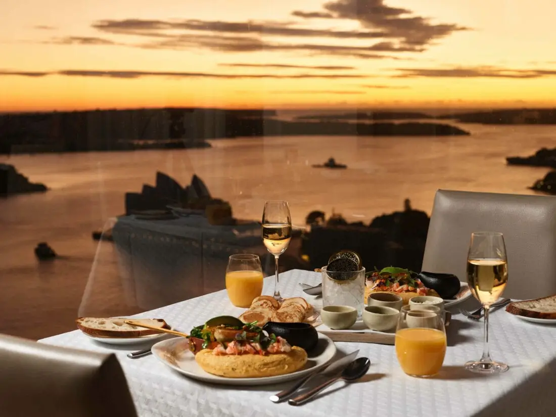 Shangri la Sydney Sunrise breakast