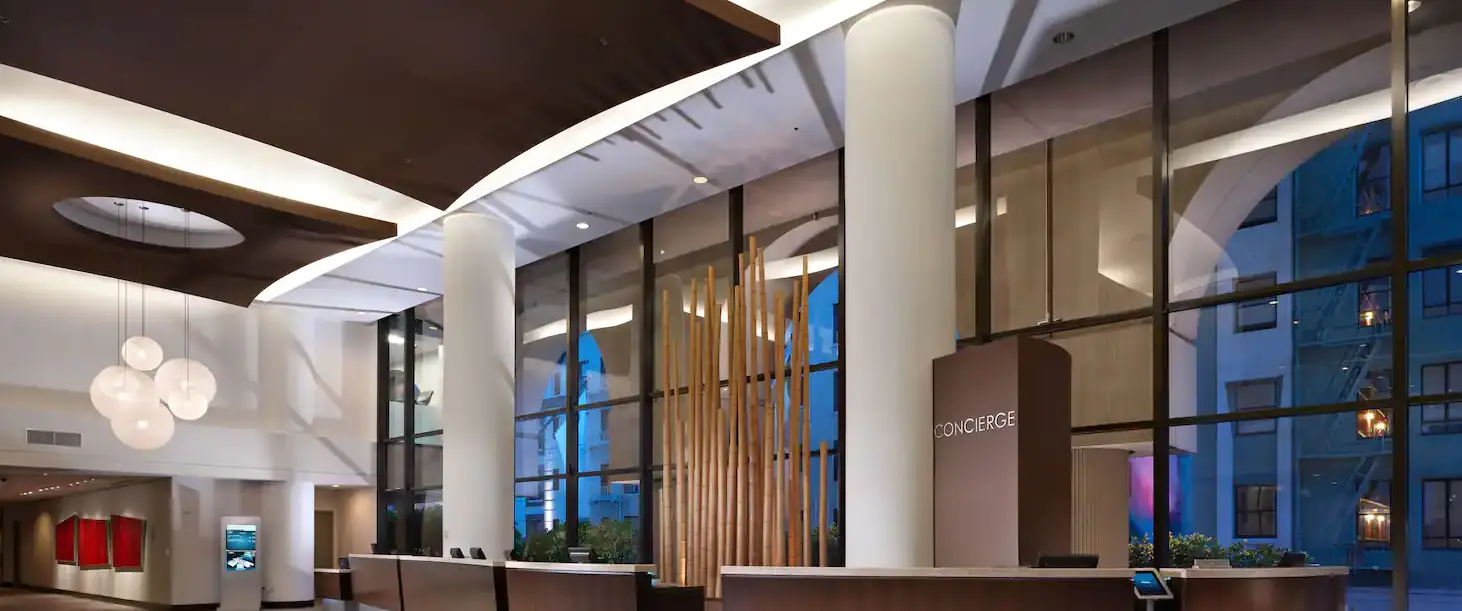 hilton parc 55 sfo lobby