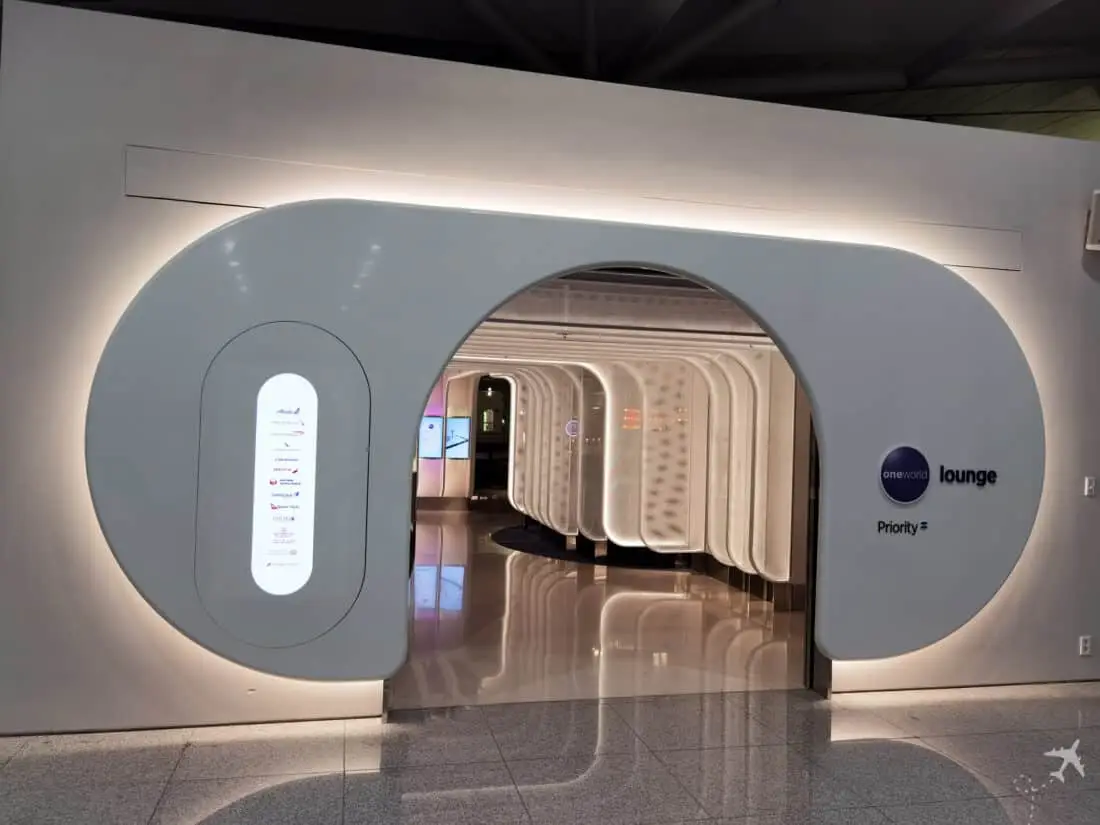Oneworld Lounge ICN Eingang