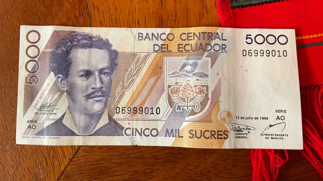 Tipps Quito Ecuador Sucres