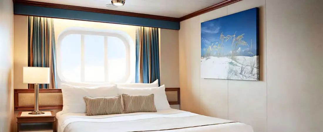 Island Princess - Oceanview Cabin
