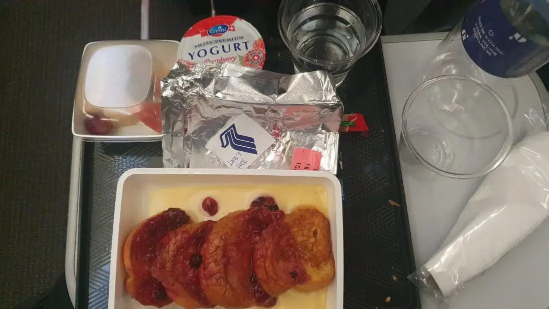 Singapore Airlines French Toast