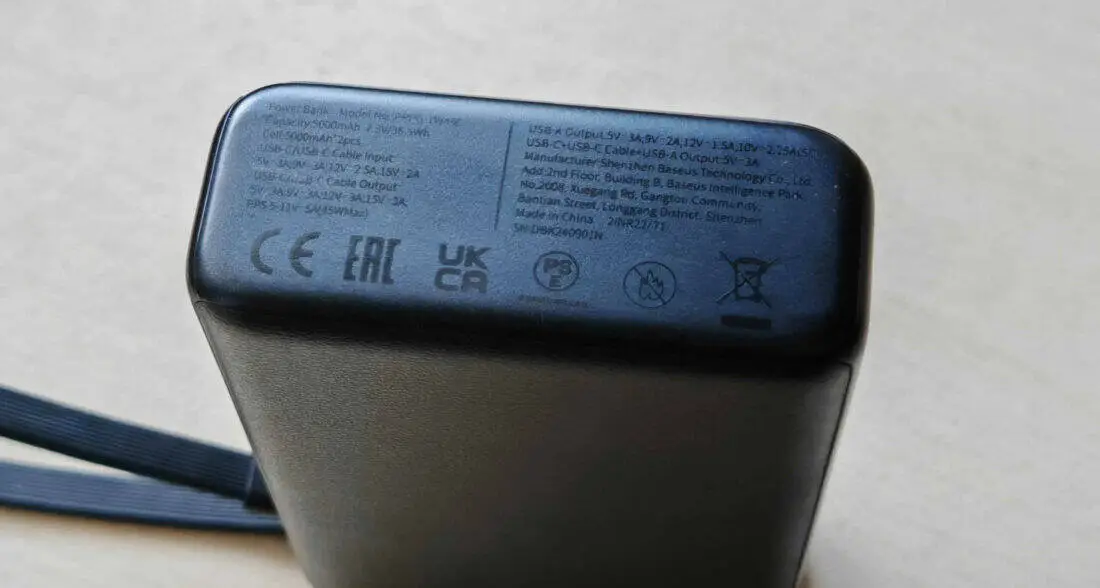 Powerbank Zertifizierungen
