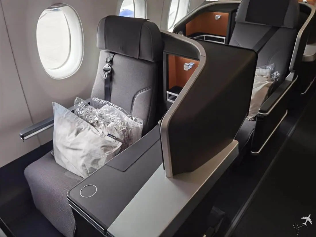 SAS Business Class LAX CPH Sitz 6H