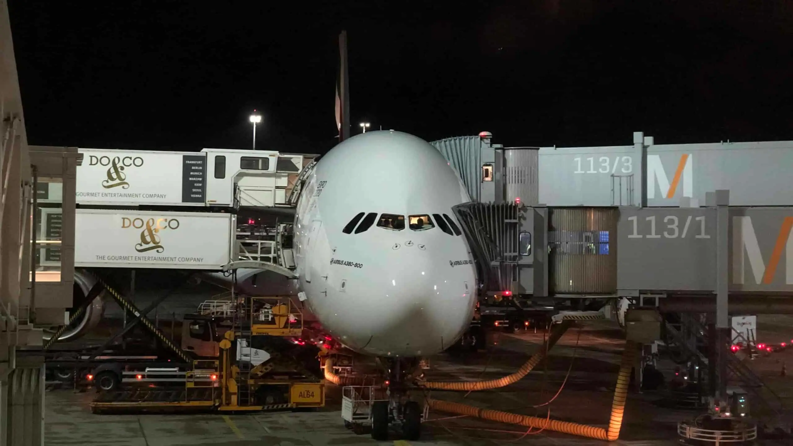 Bewertung Emirates Economy A380